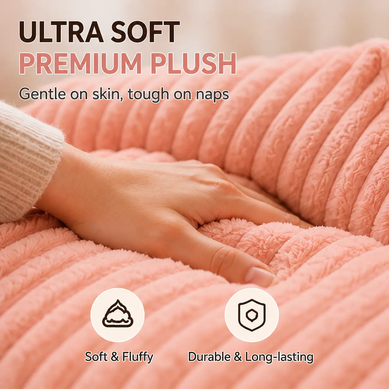 Fluffy Fleece Pet Sofa Bed with 4 Styles, Premium Soft Fluffy Sofas, Thick Mat, Outdoor Dog Bed, Washable Pet, Soft Cozy, Removable Washable Cover, All-Season Cozy for Indoor Cats, Suitable for Outdoor Use