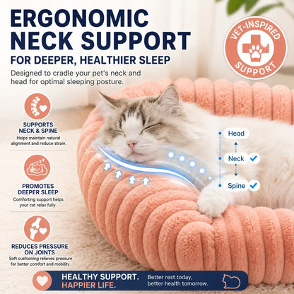 Fluffy Fleece Pet Sofa Bed with 4 Styles, Premium Soft Fluffy Sofas, Thick Mat, Outdoor Dog Bed, Washable Pet, Soft Cozy, Removable Washable Cover, All-Season Cozy for Indoor Cats, Suitable for Outdoor Use