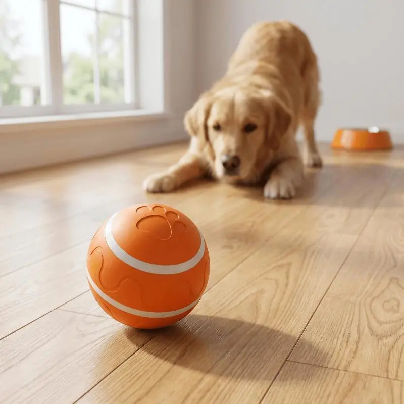 Interactive Dog Toys: Dog Ball [Newly Upgraded] - Durable, Motion Activated Automatic Rolling Ball Toys for Small, Medium, and Large Dogs, USB Rechargeable Springtok
